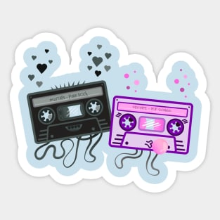 Mix Tape Love Sticker